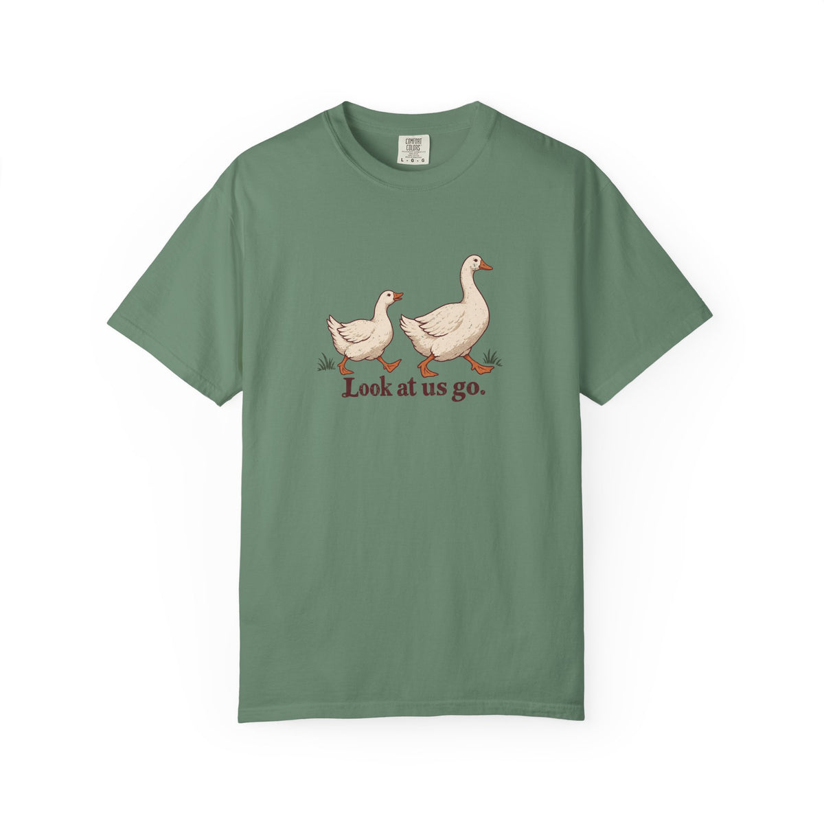 Look at Us Go | Waddling Geese Tee