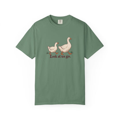 Look at Us Go | Waddling Geese Tee