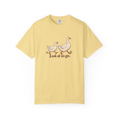 Look at Us Go | Waddling Geese Tee