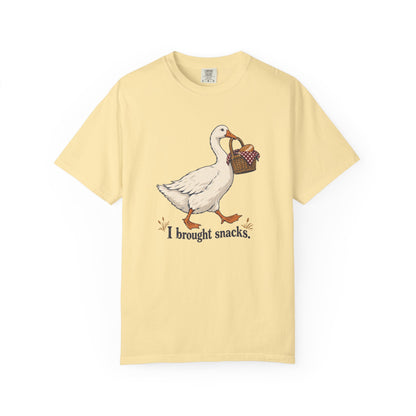 I Brought Snacks | Picnic Goose Tee