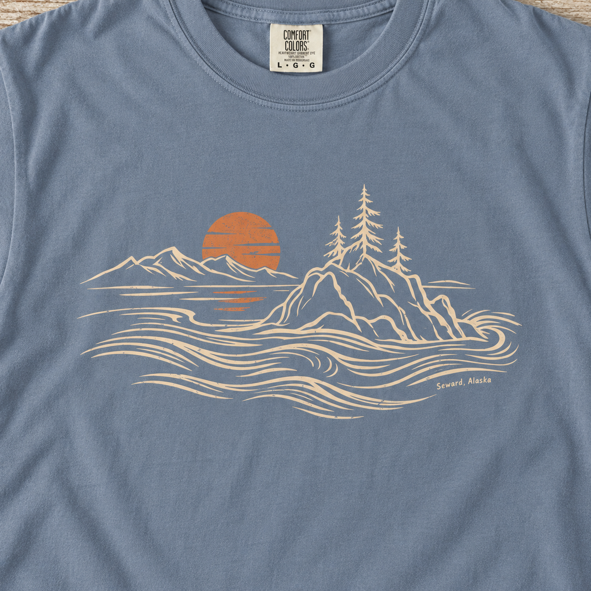 Saltwater Quiet | Seward, Alaska Tee