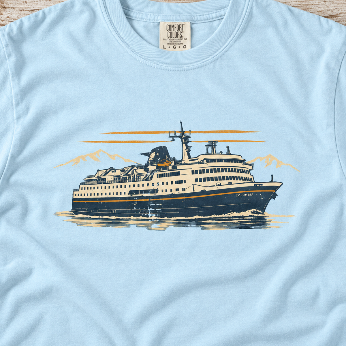 Inside Passage | M/V Columbia, Alaska Tee