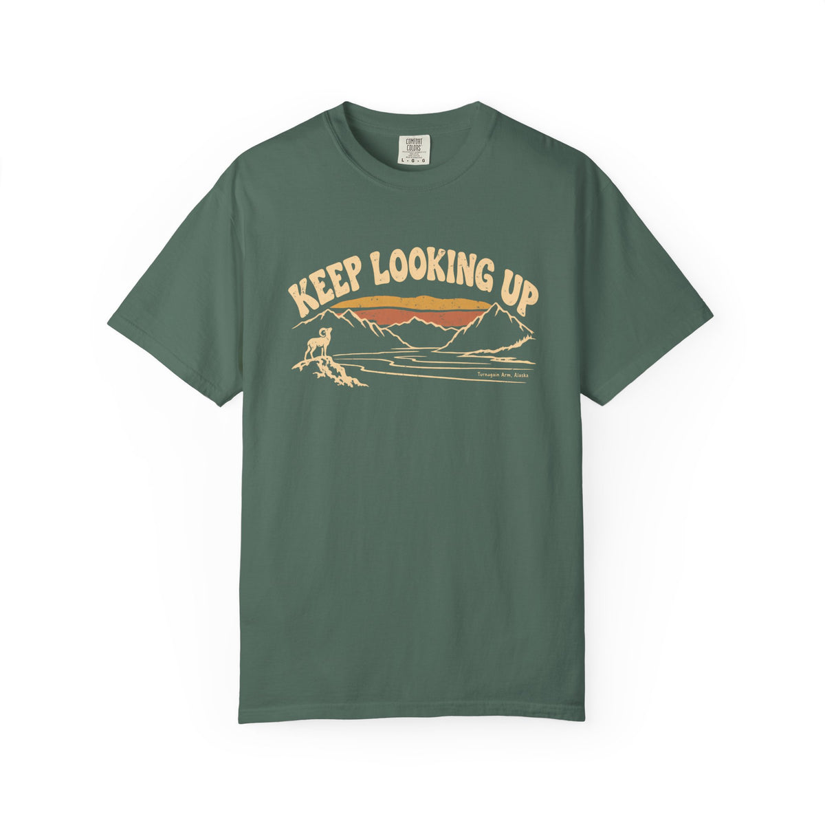 Keep Looking Up | Turnagain Arm, Alaska Tee