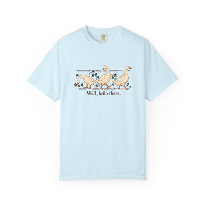 Well, Hello There | Country Geese Tee