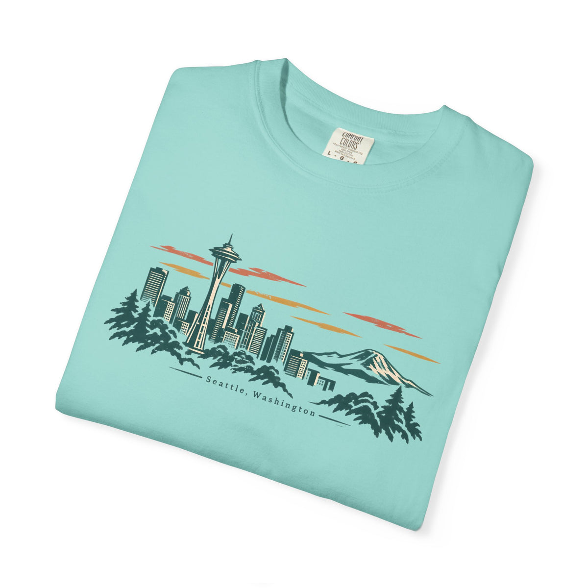 A Clear Day | Seattle, Washington Tee