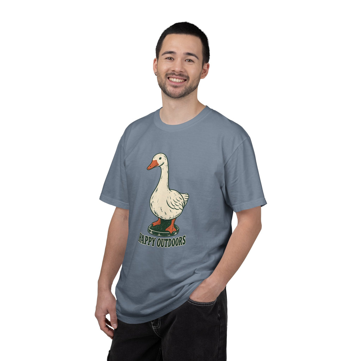 Happy Outdoors | Original Porch Goose Tee