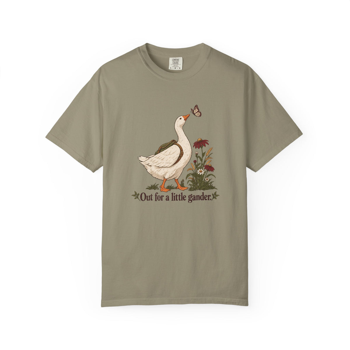 Out for a Little Gander | Wildflower Goose Tee